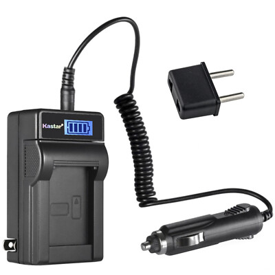 Kastar Fully Decoded Battery LCD AC Charger for Olympus OM-D EM1 Mark III MARK3