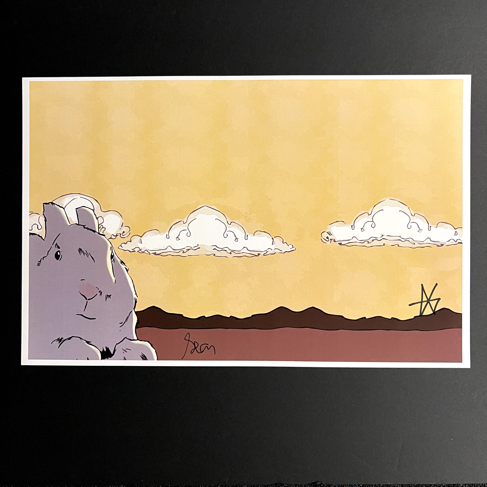 AJJ Signed People Who Eat People Poster, Proof (Andrew Jackson Jihad Autograph)