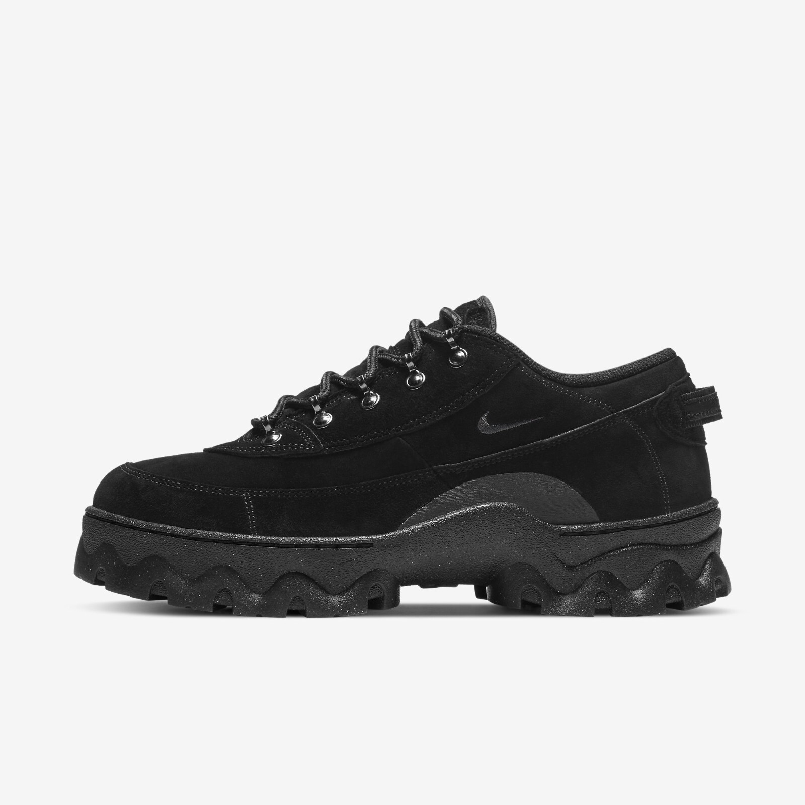 

Кроссовки Nike Lahar Low Black DB9953-001 WMNS Shoes, Black/orange/black/dark smoke grey, Nike Wmns