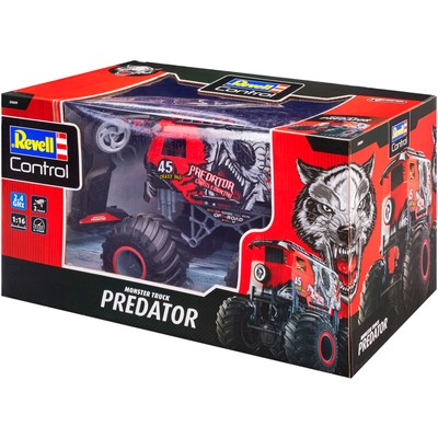 Revell Monster Truck PREDATOR, RC, rot