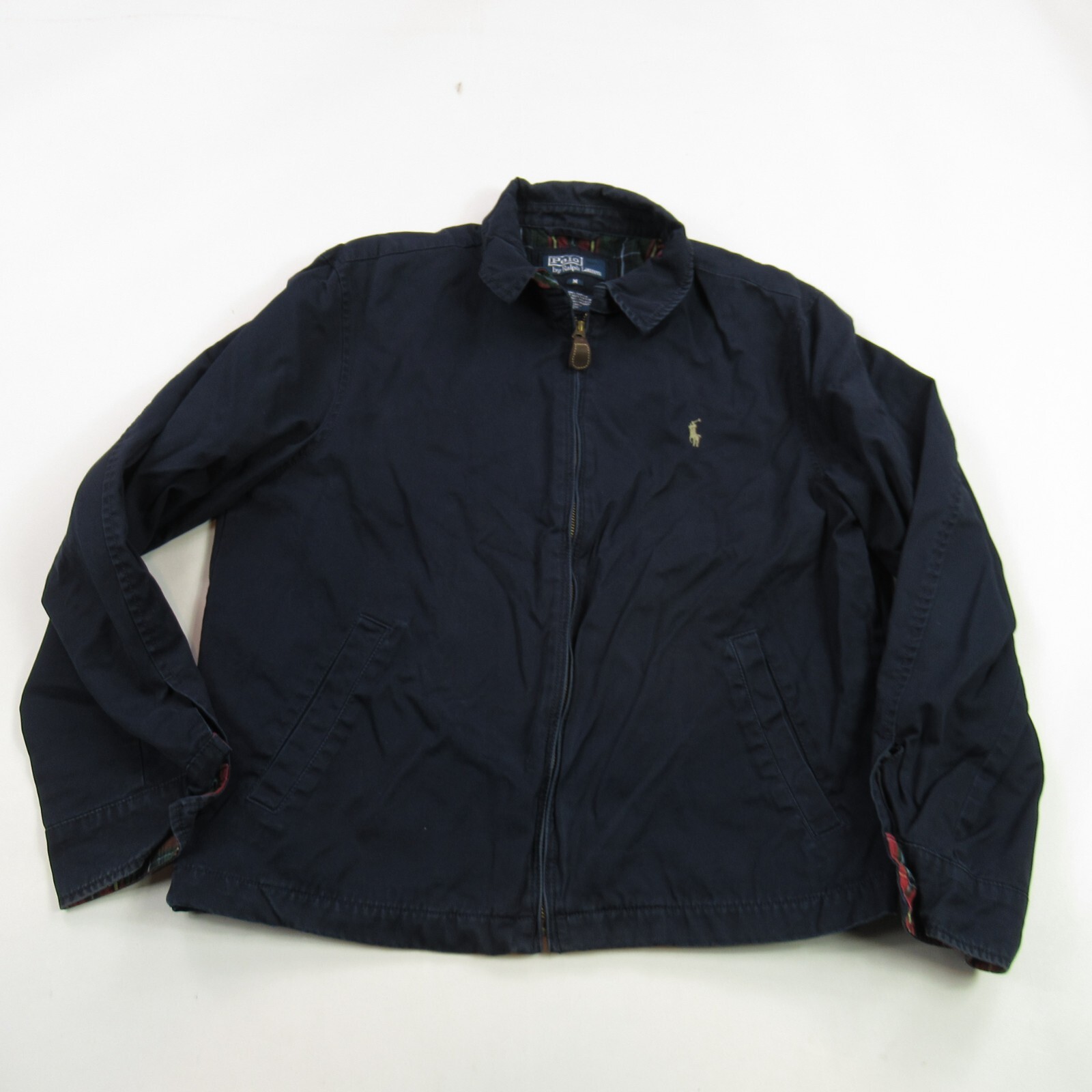 Polo Ralph Lauren Jacket Mens Medium Full Zip Long Sleeve Outdoor Lightweight