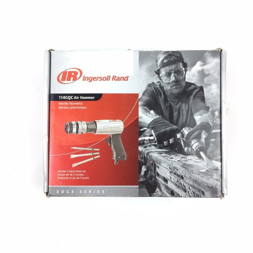 Air Hammer Chisel Ingersoll Rand Pneumatic Long Barrel Blade Impact Heavy Duty