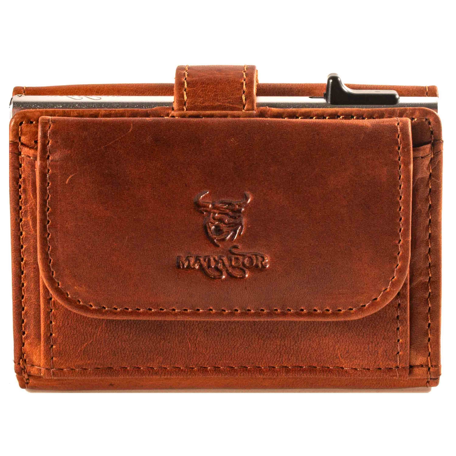 MATADOR MIAMI Echt Leder Ausweisetui Kreditkartenetui XL-Münzfach Kartenetui