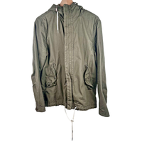 Jaket army best sale h&m