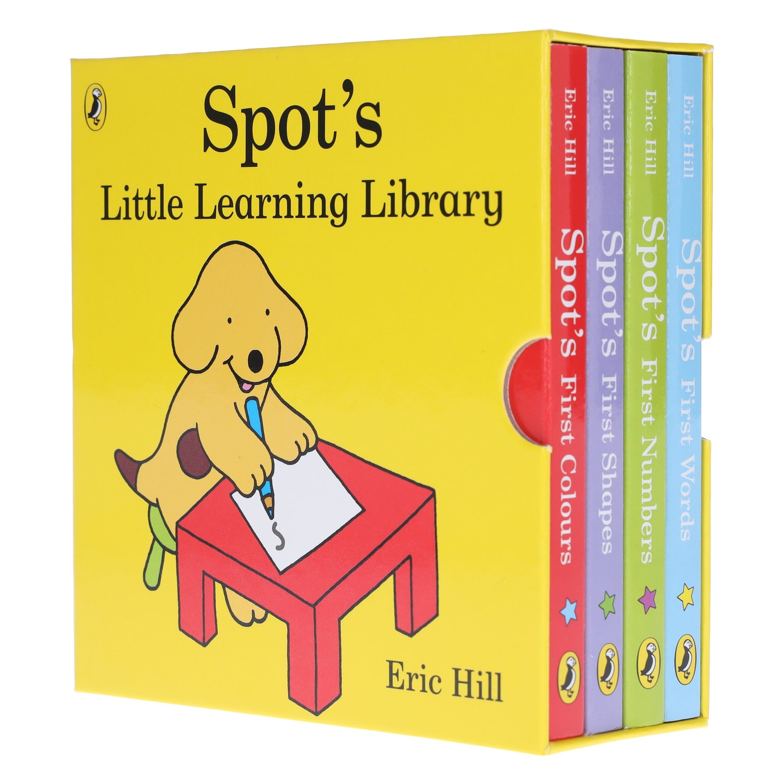 Spot's Little Learning Library by Eric Hill 4 Books Box Set -Ages