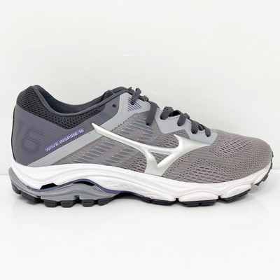 Mizuno Womens Wave Inspire 16 411162 VB73 Серые кроссовки для бега Размер 8