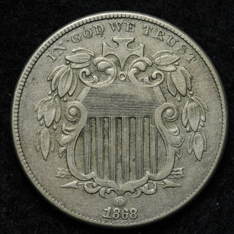 アメリカビーナス銀貨1868年 アメリカビーナス銀貨1868年 座った自由の女神のコイン: アメリカの