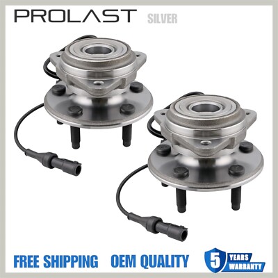 2pc 515013 Front Wheel Hub Bearing Assembly for Mazda B3000 B4000 W/ABS 4WD