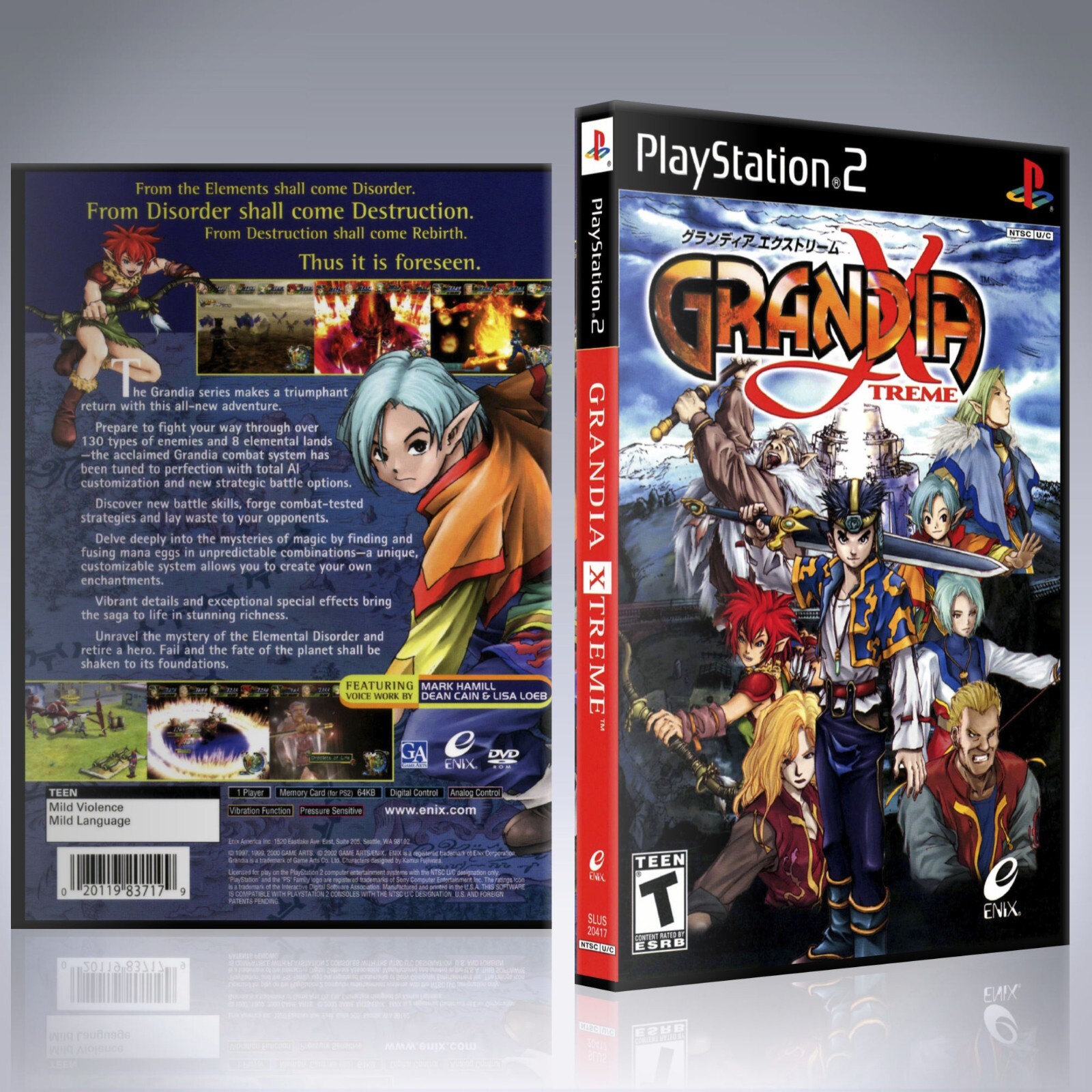 PS2 - NO GAME - Grandia Xtreme | eBay