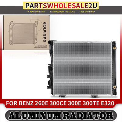 New Radiator w/ Trans.Oil Cooler for Mercedes-Benz 260E 300CE 300E 300TE E320