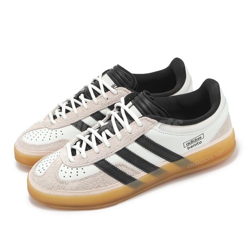adidas Originals x Bad Bunny Gazelle в помещении Белая черная резинка мужская унисекс IF9735