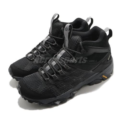 Merrell Moab FST Mid GTX Black Women Outdoors Hiking Shoes J599534 | eBay