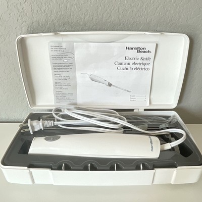 Hamilton Beach  Deluxe Electric Knife New Open Box Tested Working Condition