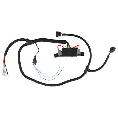 Dual Speed Electric Fan Control Wiring Harness Kit for GMC Sierra 1500 2500 3500