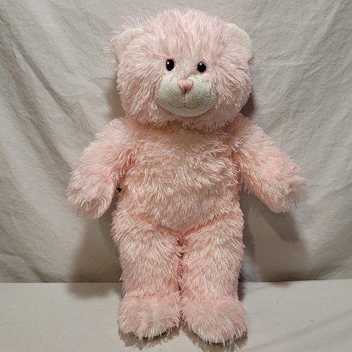 Build A Bear Pink Teddy Bear Stuffed Animal No Clothes 16