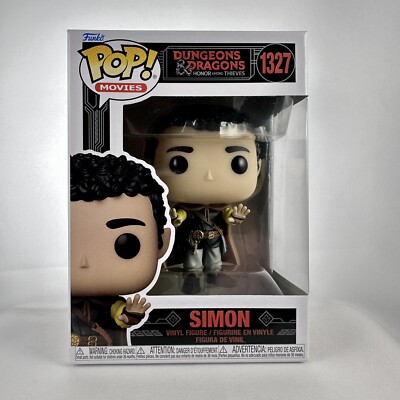 Funko Pop Movies! Dungeons & Dragons Honor Among Thieves: Simon #1327 New 2023