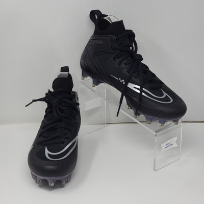 Nike Alpha Huarache Elite 8 LAX Lacrosse Black Cleats CW4440-005 Men's Size 7.5 