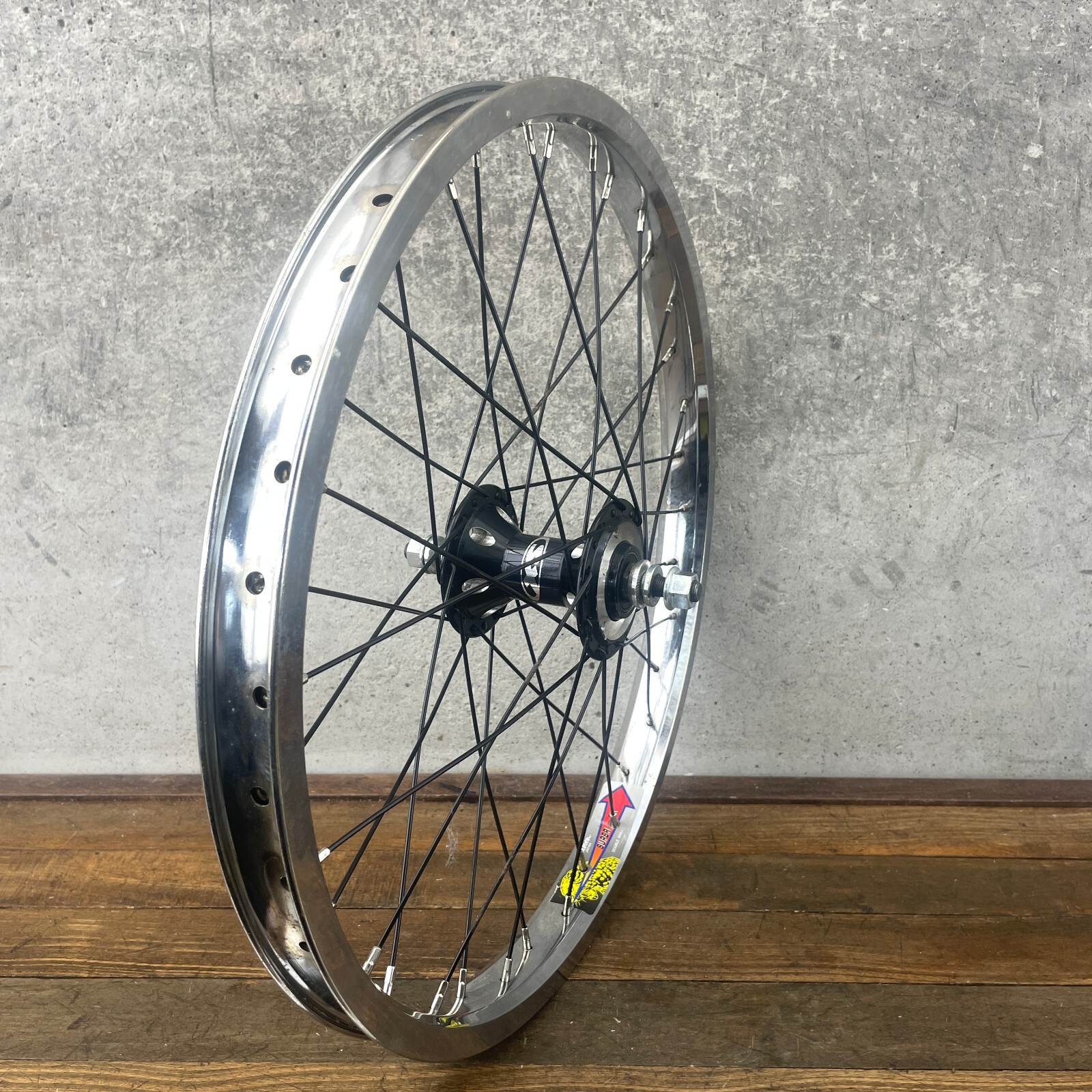 Araya Super 7x Front Wheel Old School BMX NOS 90s XS Six Araya Super 7x Front Wheel Old School BMX NOS 90s XS Six