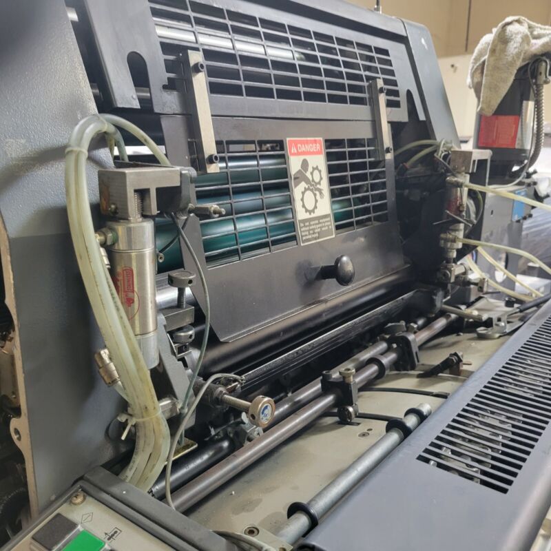 Fits Heidelberg GTO 52 press Epic coater attachment