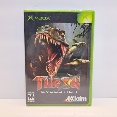 Turok Evolution (Xbox, 2002) NEW-Factory SEALED