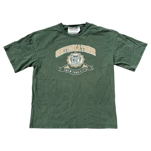 Onitsuka Tiger - オニツカタイガー Tシャツ ワッペン Andrea Pompilio コラボ Onitsuka Tiger ANDREA POMPILIO Tシャツ - メルカリ