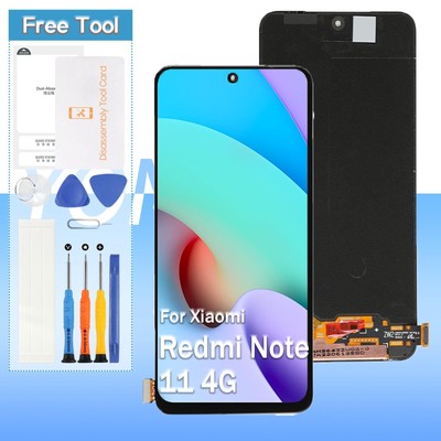 OLED For Xiaomi Redmi Note 11/ Note 11S 4G/ Poco M4 Pro LCD Panel Screen Replace