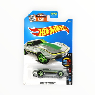 Hot Wheels Corvette Stingray 58/250 - ZAMAC - 2016 Mainline A