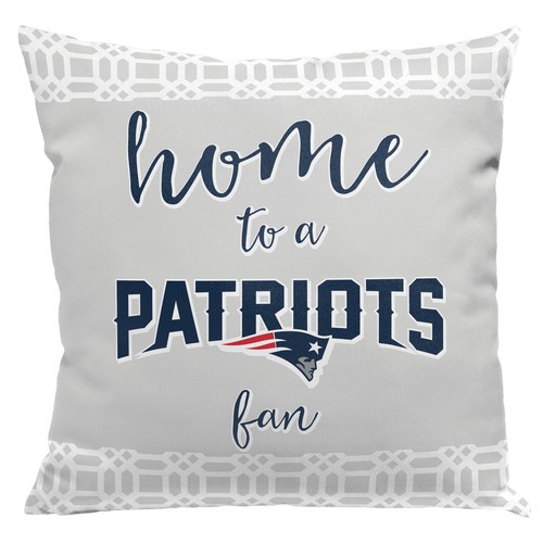 Декоративная наволочка Northwest NFL New England Patriots Sweet Home Fan из 2 предметов