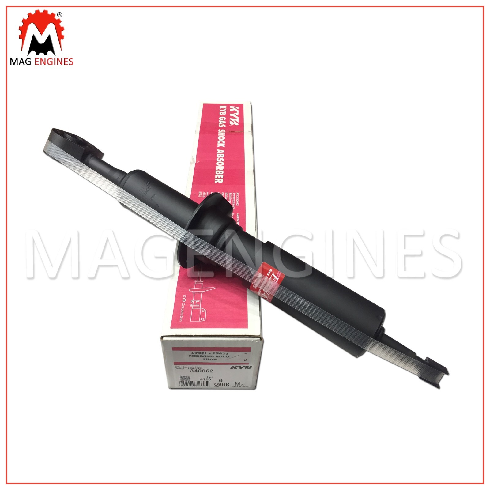 48510-69395 SHOCK ABSORBER ASSY FRONT RH/LH FOR TOYOTA LAND