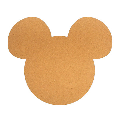 New Disney Pin Mickey or Minnie Shape Cork Board Pin Trading Wall Display