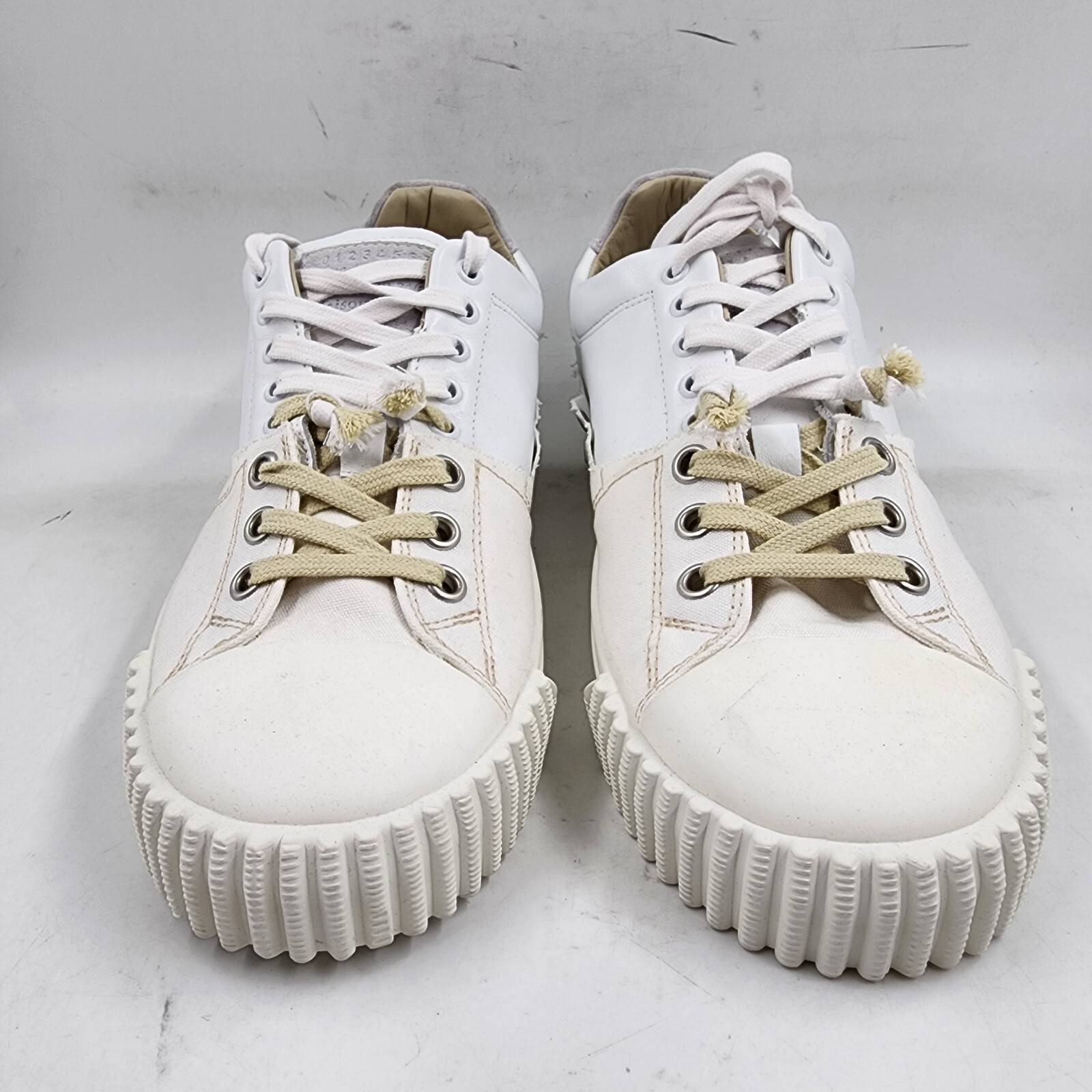 Maison Margiela New Evolution Distressed Lace-Up Sneakers