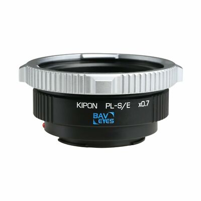 Kipon Adapter Focal Reducer Speedbooster for PL Lens to For Sony E Mount Camera
