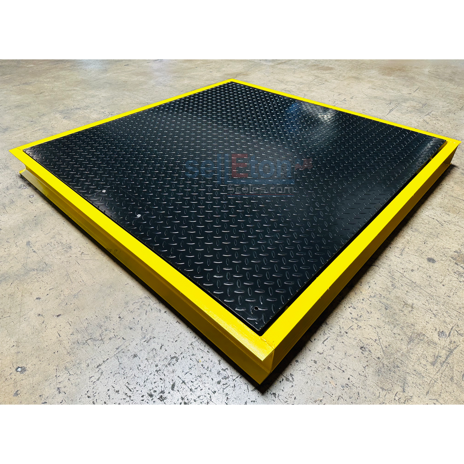 SellEton 36" x 36" Floor Scale with Pit Frame for above & in-ground use 10000 lb