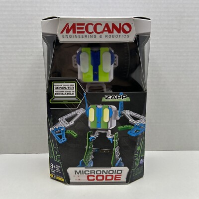 Meccano Micronoid Code Zapp Programmable ROBOT Engineering And Robotics STEM New