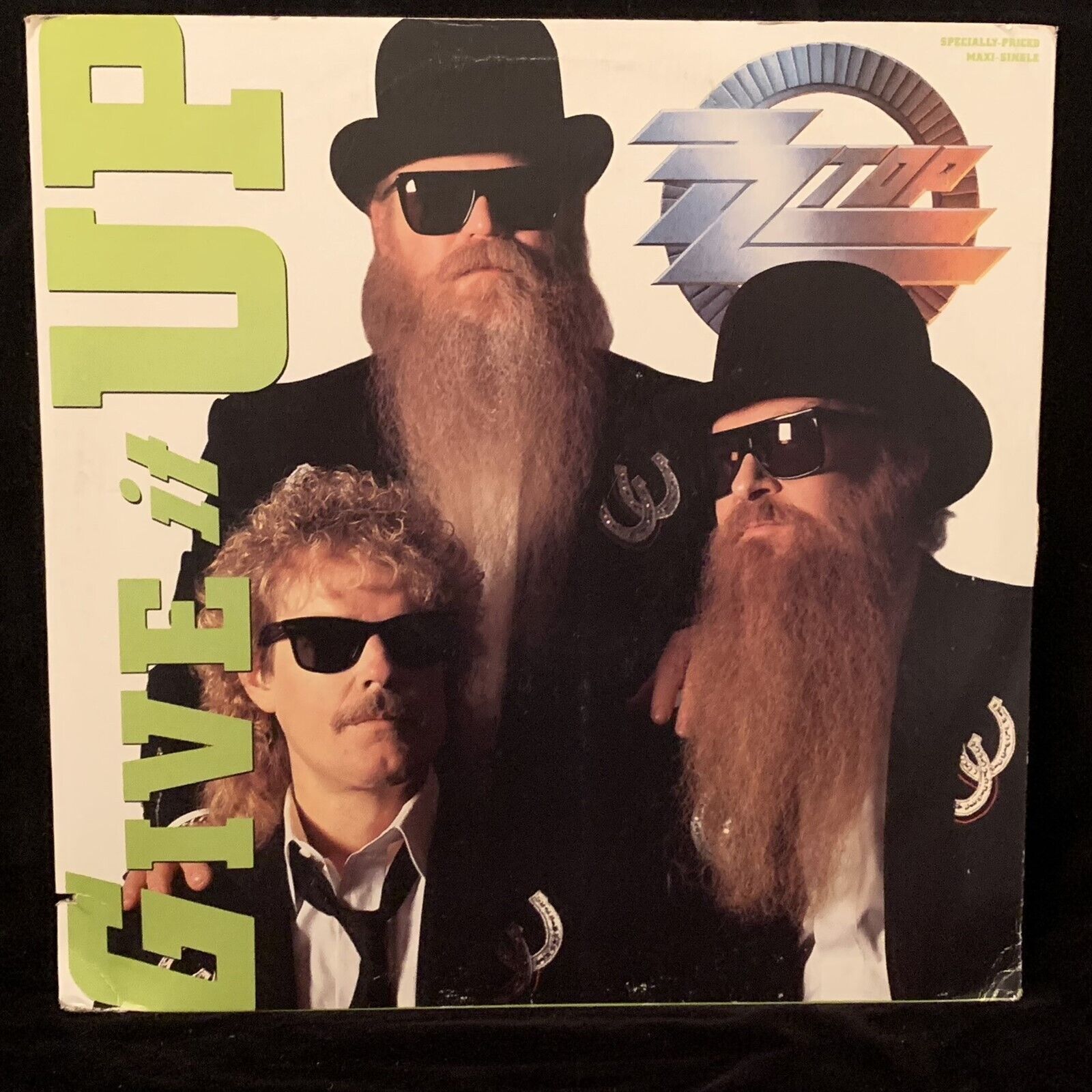 ZZ TOP - Give It Up / Concrete And Steel - WARNER BROS 12 ZZ TOP - Give It Up / Concrete And Steel - WARNER BROS 12