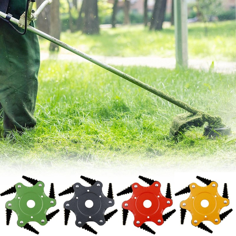 Weed Eater Blade 5 Leaf Wire Trimmer Blade Steel Wire Brush Cutter