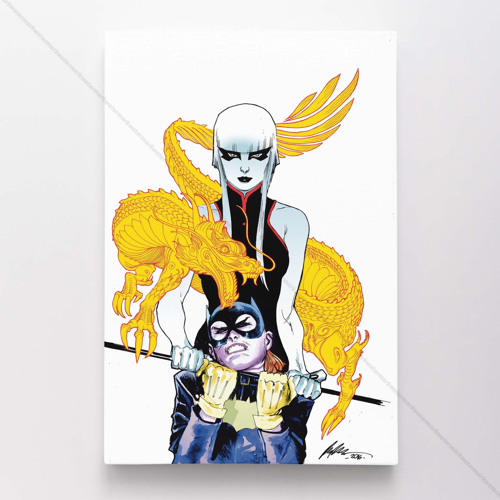 Batgirl Poster Canvas DC Comic Book Cover Art Print #13749