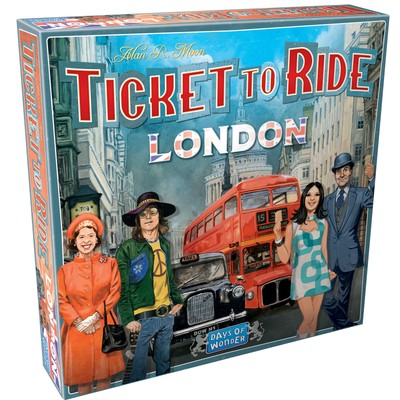 Настольная игра Ticket To Ride: London | Стратегия построения маршрута поезда