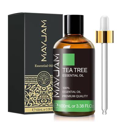 MAYJAM Tea Tree Essential Oil Natural Aromatherapy Oil 10/30/100ml for Diffuser