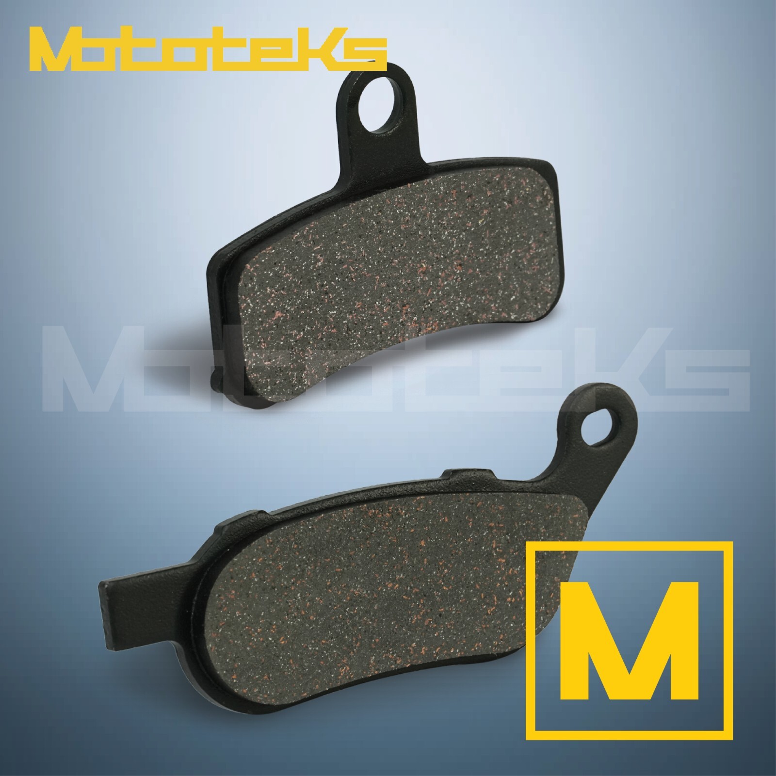 HARLEY DAVIDSON BRAKE PADS SEMI SINTERED METALLIC FOR DYNA FRONT&REAR SET