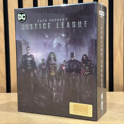 HDZETA ZACK SNYDER'S JUSTICE LEAGUE [4K] STEELBOOK 1-CLICK BOX Limited Edition