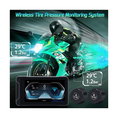 Geloo Motorcycle Dash Camera Support Wireless Apple Carplay & Android Auto, 1...