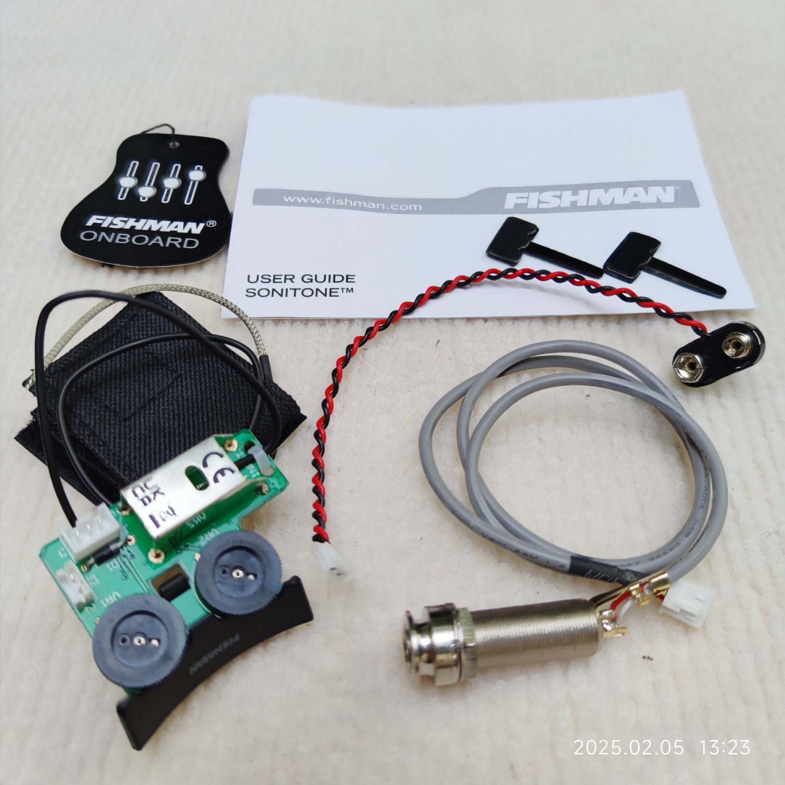 FISHMAN VT1 guitar pickup Active Soundhole Genuine | eBay