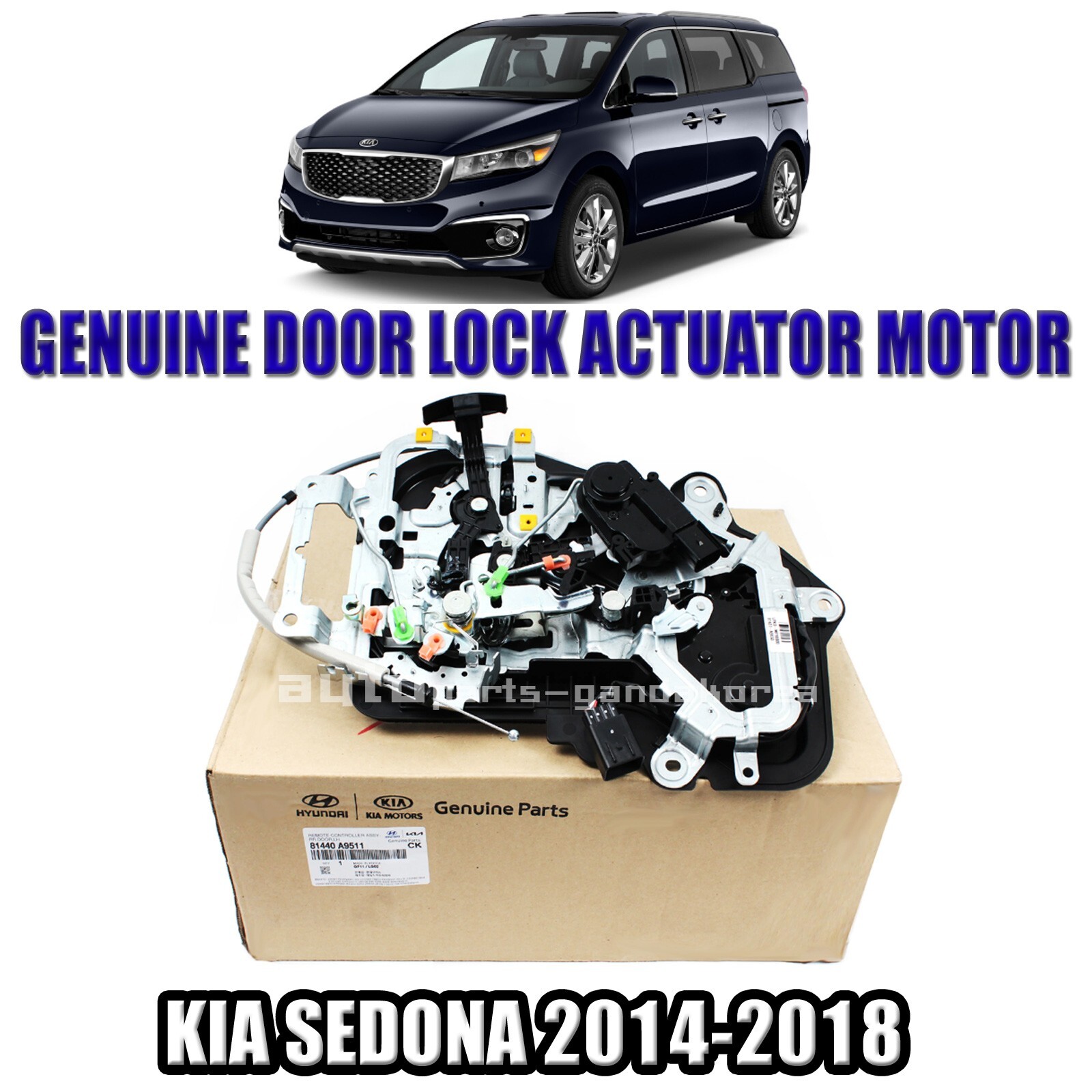kon_@5151　１ FEDEX⭐GENUINE 81440A9511 DOOR LOCK ACTUATOR REAR LEFT FOR