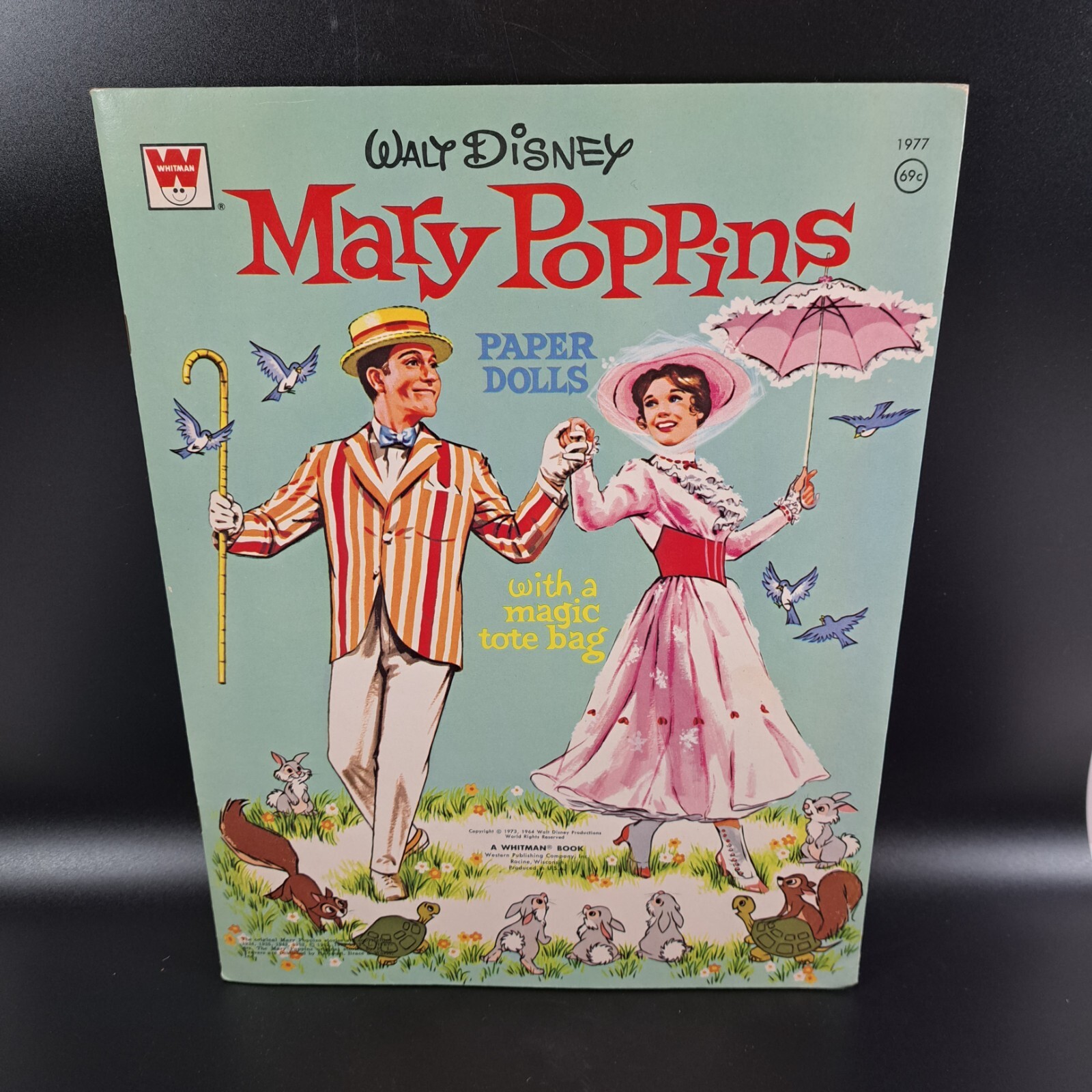 With Magic Tote Bag Whitman C1973 Uncut