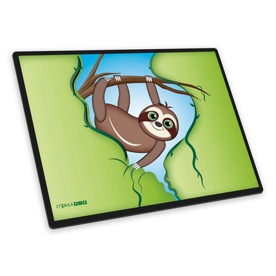ITENGA Schreibunterlage Funny Animal FAULTIER kratzfest abwaschbar rutschfest