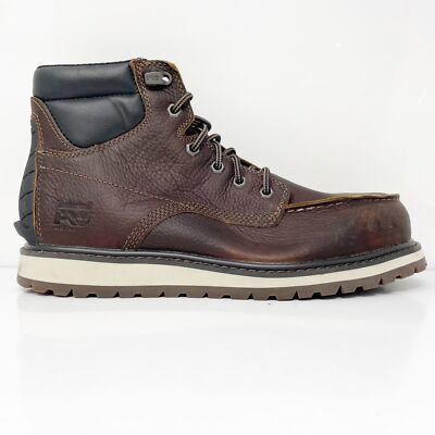 

Timberland Pro Mens Irvine 6 A44UP Коричневые водонепроницаемые рабочие ботинки из сплава с носком 8,5 м, Коричневый, Irvine