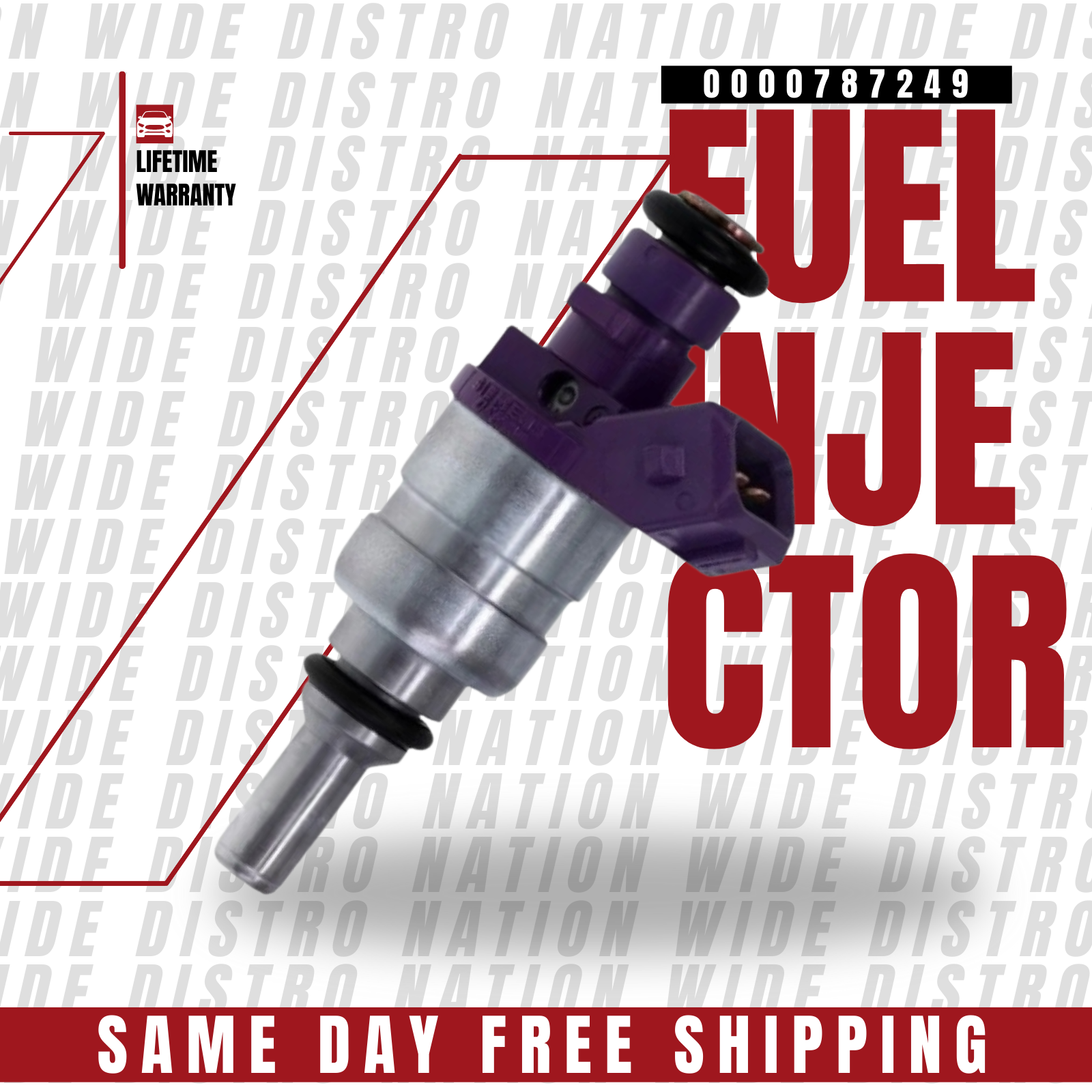 1x OEM Siemens Fuel Injector for 2001-2004 Mercedes-Benz C230 SLK230 2.3L I4
