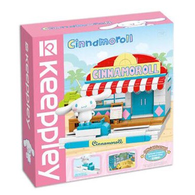QMAN Keeppley Sanrio Cinnamoroll Dessert Shop Building Block Set NEW IN STOCK