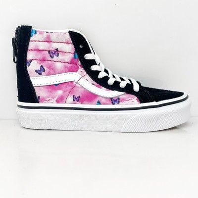 

Vans Girls Sk8 Hi 500714 Черные повседневные кроссовки, размер 11, Черный, Sk8 Hi
